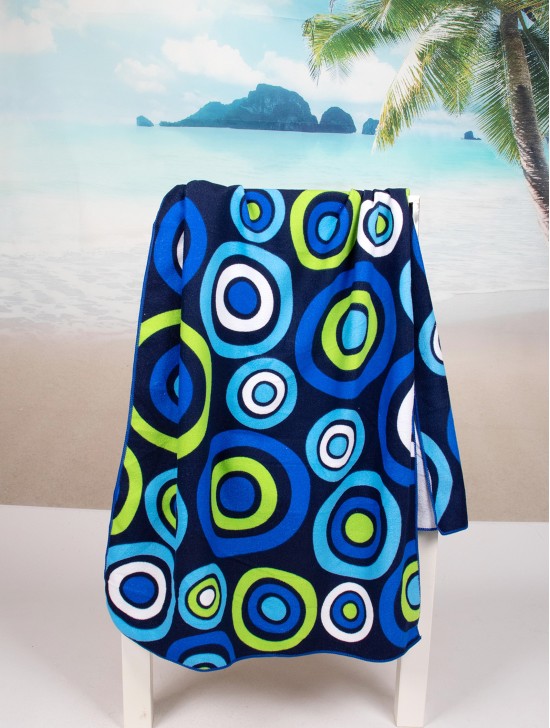 Abstract Print Beach Towel